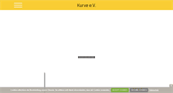 Desktop Screenshot of kurve-ev.de